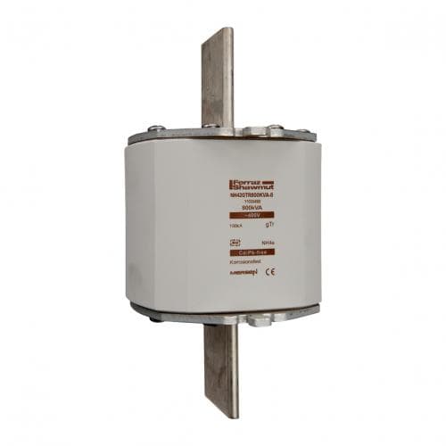 Mersen Y1030490 NH fuse-link gTr, 400VAC, size 4a, 800KVA, top indicator/live tags Mersen Y1030490 NH fuse-link gTr, 400VAC, size 4a, 800KVA, top indicator/live tags