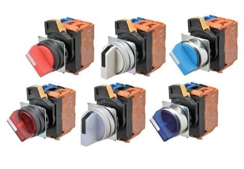 Omron A22NS-2BM-NBA-G101-NN A22NS - 22 mm Selector Switch Omron A22NS-2BM-NBA-G101-NN A22NS - 22 mm Selector Switch