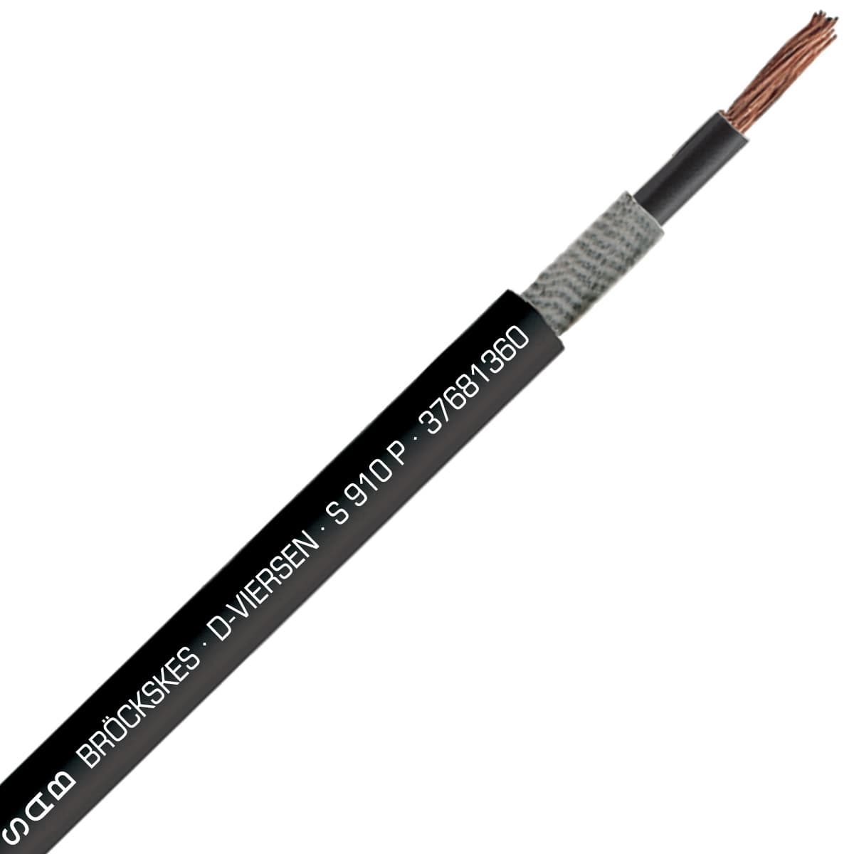 SAB 37681360 S 910 P - 10 AWG/1c, oil resistant TPE continuous flex single core wire, UL, CSA, CE, RoHS SAB 37681360 S 910 P - 10 AWG/1c, oil resistant TPE continuous flex single core wire, UL, CSA, CE, RoHS