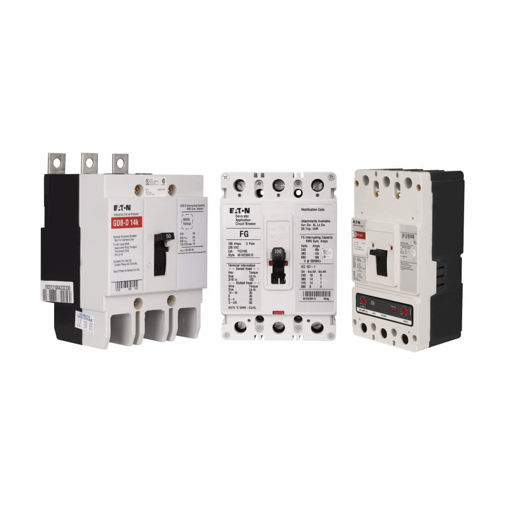 Eaton EDH3200 Eaton Series C complete molded case circuit breaker, F-frame, ED, Complete breaker, Fixed thermal, fixed magnetic trip type, Three-pole, 200A, 240 Vac, 125 Vdc, 100 kAIC at 240 Vac, Load side, 50/60 Hz Eaton EDH3200 Eaton Series C complete molded case circuit breaker, F-frame, ED, Complete breaker, Fixed thermal, fixed magnetic trip type, Three-pole, 200A, 240 Vac, 125 Vdc, 100 kAIC at 240 Vac, Load side, 50/60 Hz