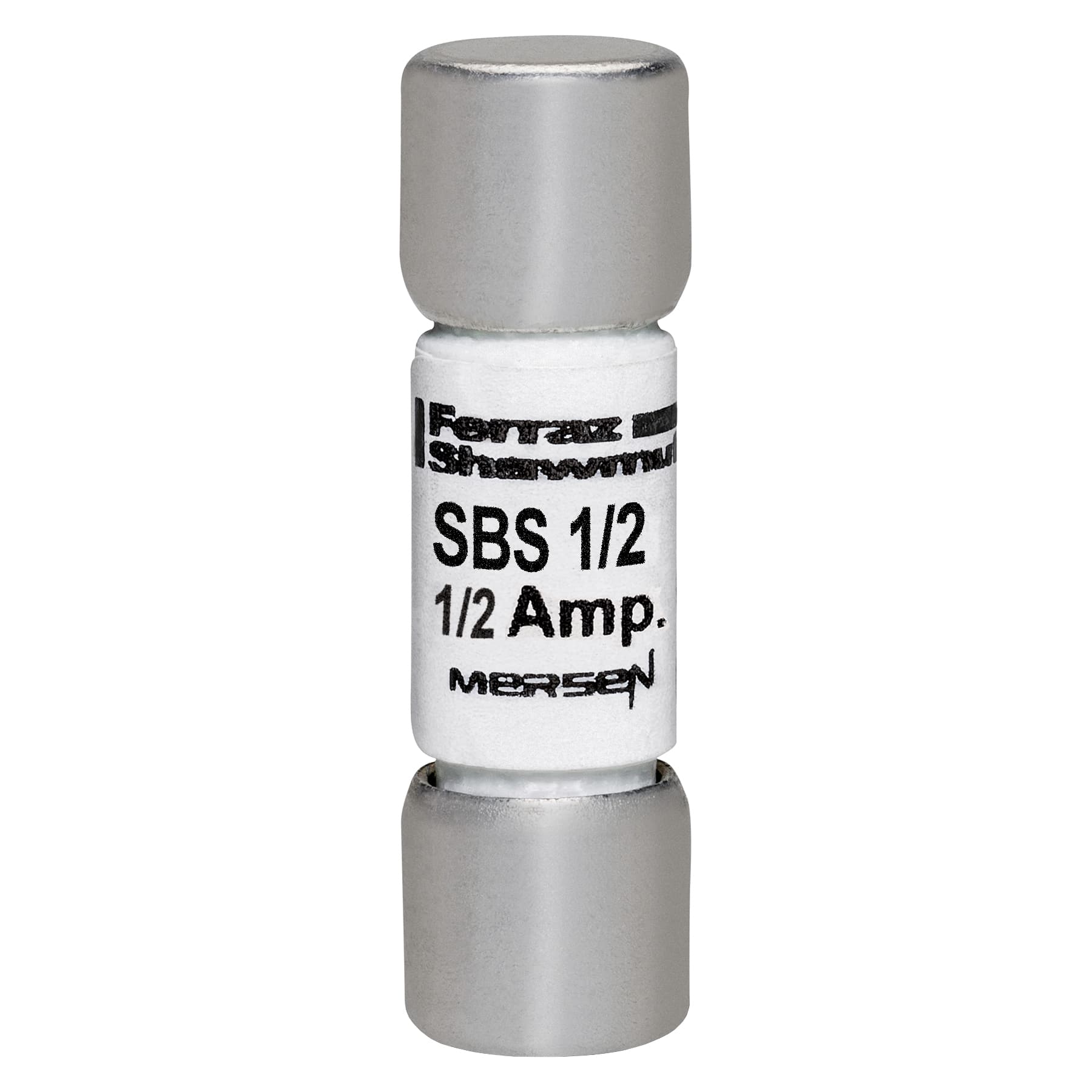 Mersen SBS1/2 SBS1/2 Mersen - Fuse SBS - Midget - Fast-Acting 600VAC 0.5A Ferrule Mersen SBS1/2 SBS1/2 Mersen - Fuse SBS - Midget - Fast-Acting 600VAC 0.5A Ferrule