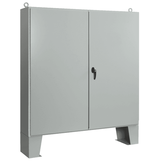 Hoffman A604810LP Two-Door with Floor Stands, Type 12, 60.06x48.06x10.06, Steel Hoffman A604810LP Two-Door with Floor Stands, Type 12, 60.06x48.06x10.06, Steel