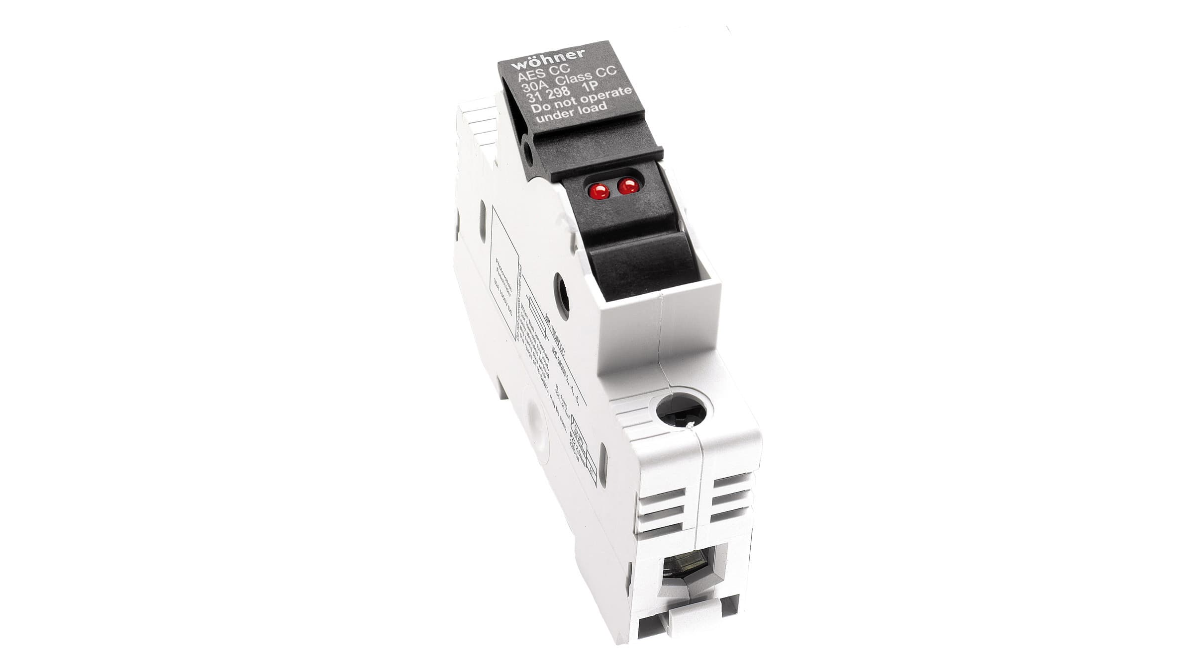 Sprecher + Schuh 31929 Sprecher + Schuh 31929 - Ambus Fuse Block, Class CC, 1-Pole, 30A, 12-27V AC/DC, LED Indicator, cULus/ CSA Sprecher + Schuh 31929 Sprecher + Schuh 31929 - Ambus Fuse Block, Class CC, 1-Pole, 30A, 12-27V AC/DC, LED Indicator, cULus/ CSA