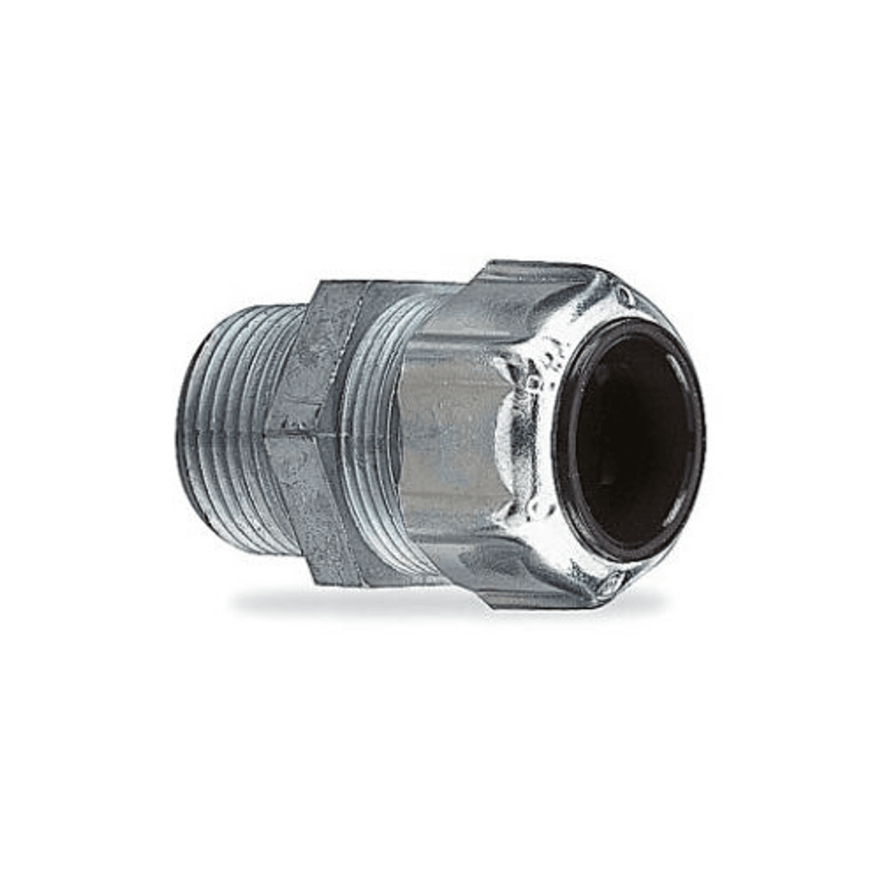 Thomas & Betts 2531 3/4", 0.25 to 0.375" Cord, Die-Cast Zinc, Straight Male, Liquidtight Strain Relief Cord Connector Thomas & Betts 2531 3/4", 0.25 to 0.375" Cord, Die-Cast Zinc, Straight Male, Liquidtight Strain Relief Cord Connector