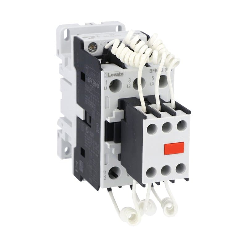 Lovato Electric BFK2600A04860 BFK2600A04860 Lovato - Contactor for power factor correction with AC control circuit, including limiting resistors, maximum IEC operational power 400V = 20kvar, coil 48VAC 60Hz Lovato Electric BFK2600A04860 BFK2600A04860 Lovato - Contactor for power factor correction with AC control circuit, including limiting resistors, maximum IEC operational power 400V = 20kvar, coil 48VAC 60Hz