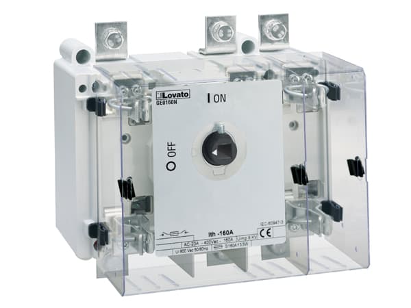 GE0800N Part Image. Manufactured by Lovato Electric.