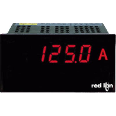 Red Lion PAXLIT00 Red Lion PAXLIT00 is a digital process timer and interval indicator from the PAX Lite series, designed to fit a 1/8 DIN (96x48mm) panel cutout with 14.2mm red digits for clear visibility. It operates on a wide supply voltage range of 50-250Vac, accommodating various AC power supplies including 48Vac, 100Vac, 110Vac, 120Vac, 200Vac, 208Vac, 220Vac, 230Vac, and 240Vac. This timer features a single digital input that can function as either sink or source, and it is housed in a casing that meets the IP65 and NEMA 4X standards for protection against dust and water ingress. The overall dimensions of the device are 96mm in width and 48mm in height, conforming to the 1/8 DIN horizontal standard. Red Lion PAXLIT00 Red Lion PAXLIT00 is a digital process timer and interval indicator from the PAX Lite series, designed to fit a 1/8 DIN (96x48mm) panel cutout with 14.2mm red digits for clear visibility. It operates on a wide supply voltage range of 50-250Vac, accommodating various AC power supplies including 48Vac, 100Vac, 110Vac, 120Vac, 200Vac, 208Vac, 220Vac, 230Vac, and 240Vac. This timer features a single digital input that can function as either sink or source, and it is housed in a casing that meets the IP65 and NEMA 4X standards for protection against dust and water ingress. The overall dimensions of the device are 96mm in width and 48mm in height, conforming to the 1/8 DIN horizontal standard.