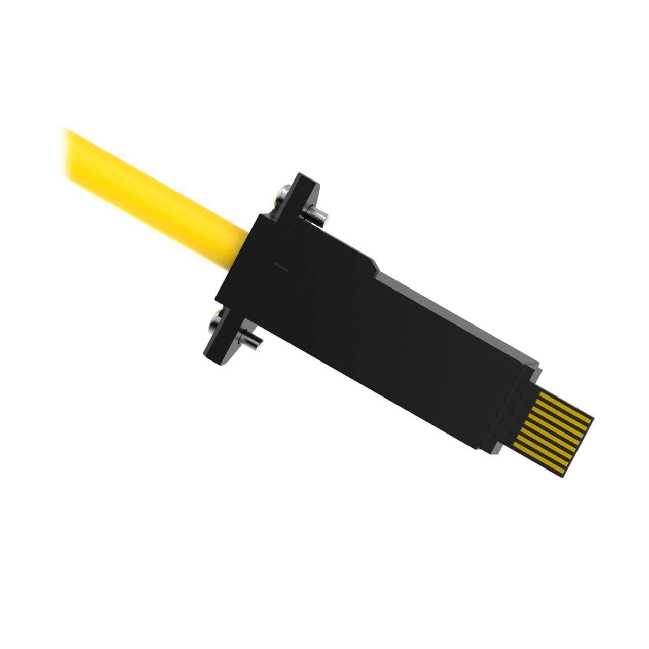 Banner RDLP-815D Cordset: Single Ended LP-Custom; 8-pin Straight Male; 4.6 m 8x22 Yellow PVC Jacket; TPU Black Banner RDLP-815D Cordset: Single Ended LP-Custom; 8-pin Straight Male; 4.6 m 8x22 Yellow PVC Jacket; TPU Black