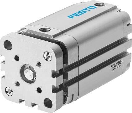 Festo 156895 compact cylinder ADVUL-50-15-P-A For proximity sensing. Piston rod secured against rotation by means of guide rod and yoke plate. Stroke: 15 mm, Piston diameter: 50 mm, Cushioning: P: Flexible cushioning rings/plates at both ends, Assembly position: Any, Festo 156895 compact cylinder ADVUL-50-15-P-A For proximity sensing. Piston rod secured against rotation by means of guide rod and yoke plate. Stroke: 15 mm, Piston diameter: 50 mm, Cushioning: P: Flexible cushioning rings/plates at both ends, Assembly position: Any,