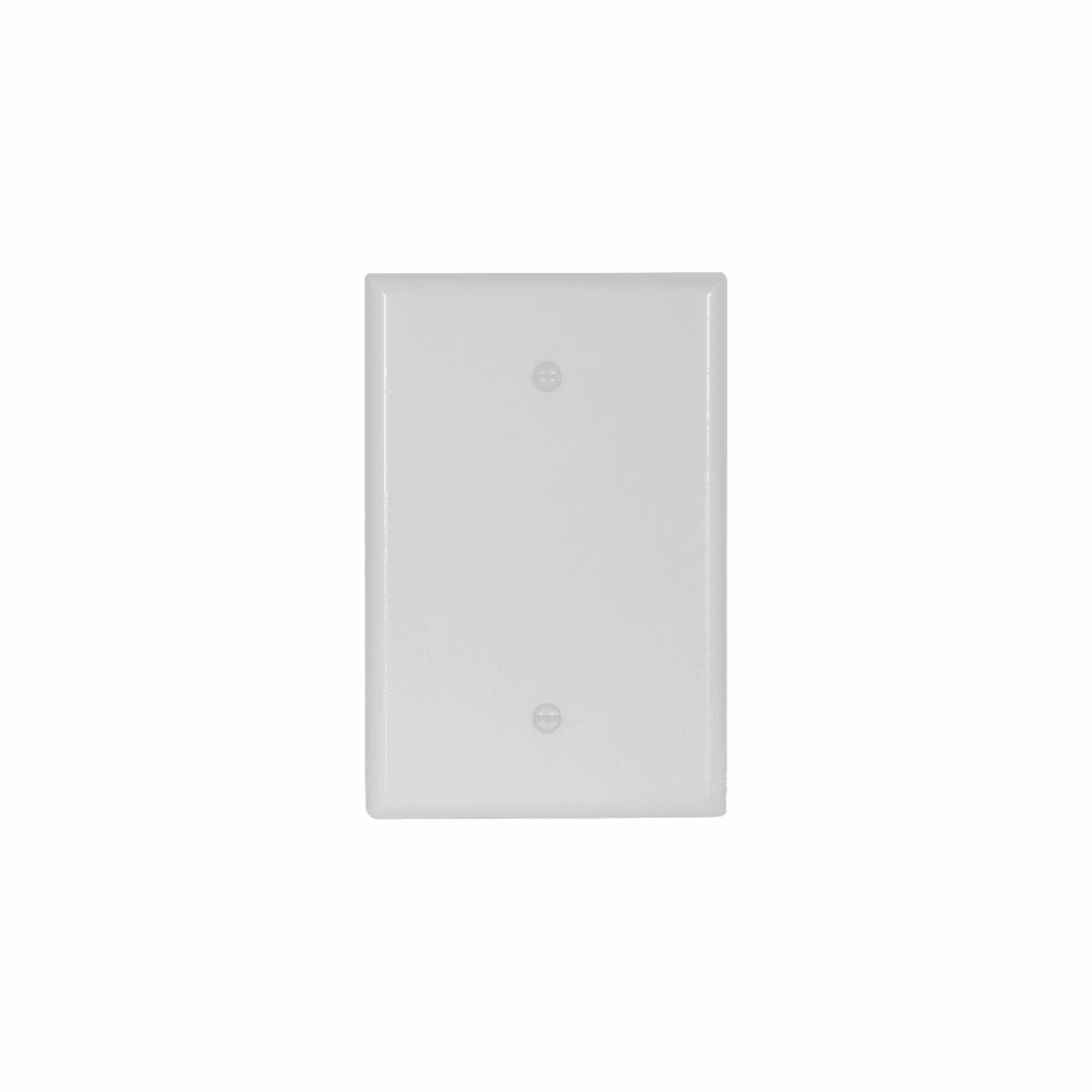 Eaton 2729W-BOX 2729W-BOX Eaton - Eaton Blank wallplate, White, Blank Cutout, Thermoset, Single- gang, Oversize, ED Box Eaton 2729W-BOX 2729W-BOX Eaton - Eaton Blank wallplate, White, Blank Cutout, Thermoset, Single- gang, Oversize, ED Box