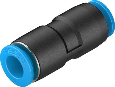 Festo 153038 push-in connector QS-8-6 reducing. Size: Standard, Nominal size: 4 mm, Assembly position: Any, Container size: 10, Design structure: Push/pull principle Festo 153038 push-in connector QS-8-6 reducing. Size: Standard, Nominal size: 4 mm, Assembly position: Any, Container size: 10, Design structure: Push/pull principle