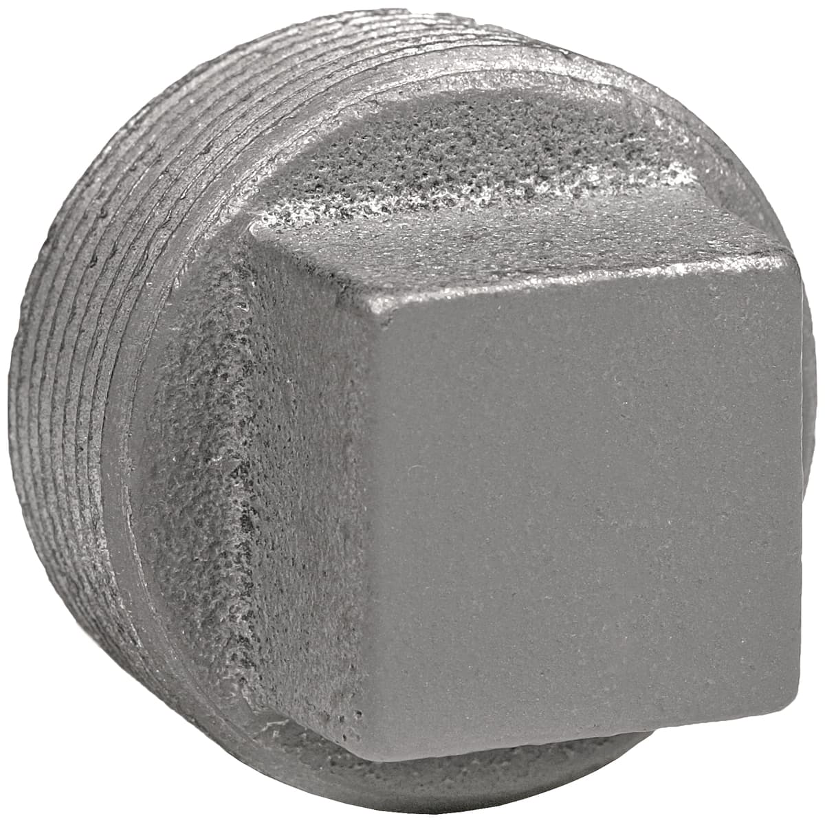 Hubbell PLUG4-SQ 1-1/4" Iron, (Zinc Plated) Threaded Insert Plug, Square Head ; Threaded hubs (NPT) ; To close up a tapped hole or hub ; Threaded hubs (NPT). Hubbell PLUG4-SQ 1-1/4" Iron, (Zinc Plated) Threaded Insert Plug, Square Head ; Threaded hubs (NPT) ; To close up a tapped hole or hub ; Threaded hubs (NPT).