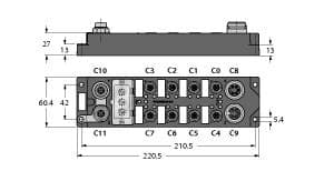 Turck FGEN-OM16-4001/CS30007 FGEN-OM16-4001/CS30007 Turck - FGEN-OM16-4001/CS30007 Compact fieldbus I/O modules for EtherNet/IP, 16 digital outputs 2 A Turck FGEN-OM16-4001/CS30007 FGEN-OM16-4001/CS30007 Turck - FGEN-OM16-4001/CS30007 Compact fieldbus I/O modules for EtherNet/IP, 16 digital outputs 2 A