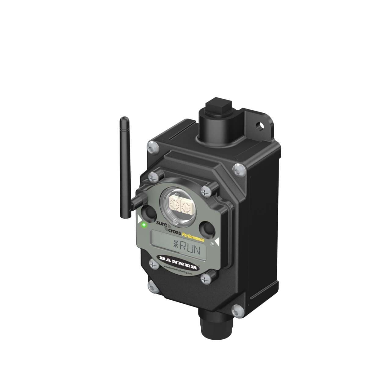 Banner DX80N2X1S-P3E DX80 Performance 2.4 GHz Node 65 mW IP65; Integrated Battery External Antenna; Input: 2 Discrete, 4 Thermocouple; Output: 1 Discrete NMOS Banner DX80N2X1S-P3E DX80 Performance 2.4 GHz Node 65 mW IP65; Integrated Battery External Antenna; Input: 2 Discrete, 4 Thermocouple; Output: 1 Discrete NMOS