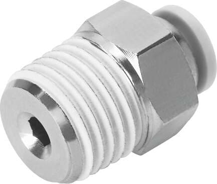 Festo 533273 push-in fitting QB-1/8-1/4-U male thread with external hexagon. Size: Standard, Nominal size: 0,189 ", Type of seal on screw-in stud: coating, Assembly position: Any, Design structure: Push/pull principle Festo 533273 push-in fitting QB-1/8-1/4-U male thread with external hexagon. Size: Standard, Nominal size: 0,189 ", Type of seal on screw-in stud: coating, Assembly position: Any, Design structure: Push/pull principle