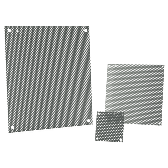 Hoffman A10N10PP Perforated Panel for Small Enclosure, Type 1 and 3R, fits 10x10, Gray, Steel Hoffman A10N10PP Perforated Panel for Small Enclosure, Type 1 and 3R, fits 10x10, Gray, Steel