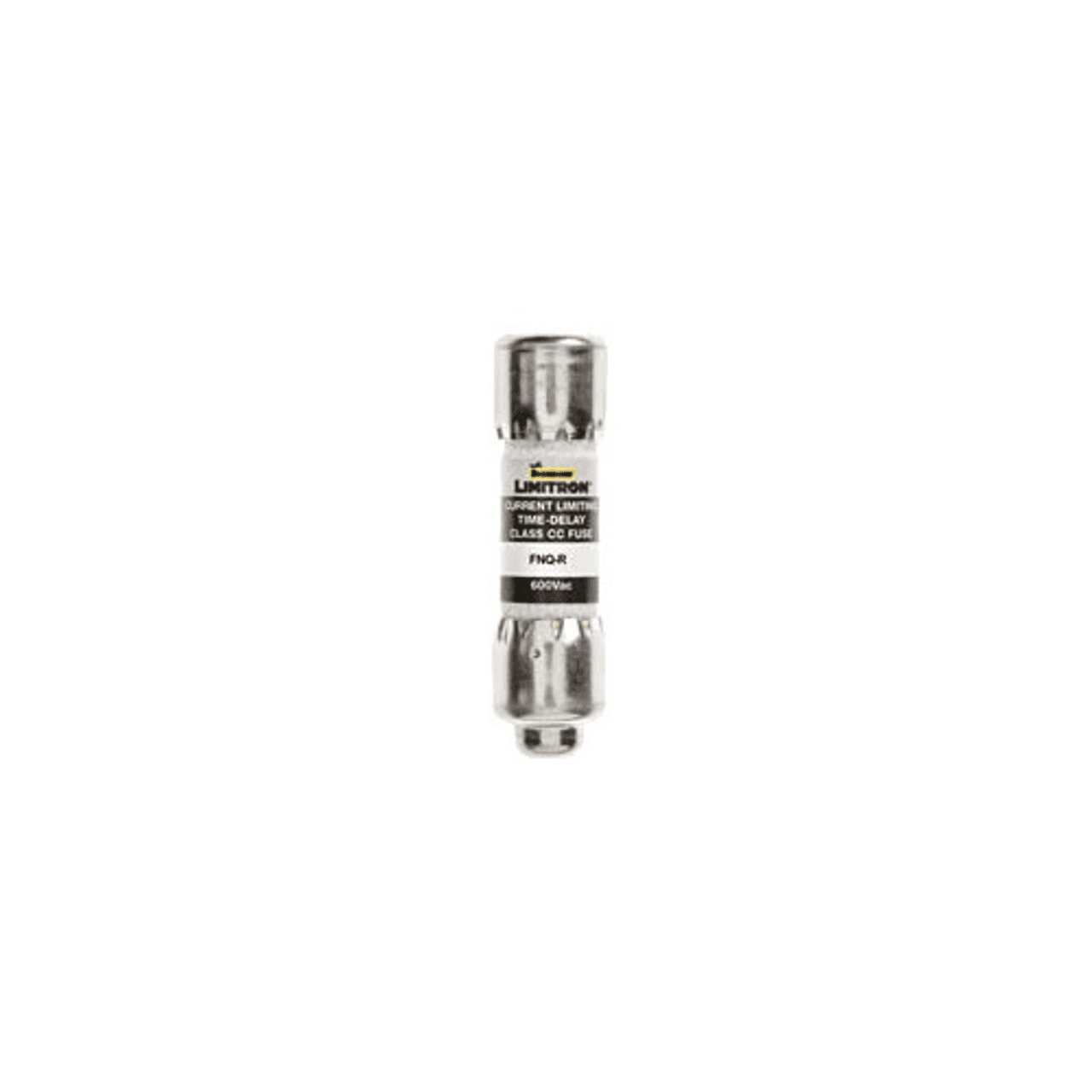 Cooper Bussmann FNQ-R-3 13/32" x 1-1/2", 600 VAC, 3 A, 200 kA Interrupt Rating, Ferrule Terminal, Time Delay, Melamine Tube, Class CC Rejection Cooper Bussmann FNQ-R-3 13/32" x 1-1/2", 600 VAC, 3 A, 200 kA Interrupt Rating, Ferrule Terminal, Time Delay, Melamine Tube, Class CC Rejection