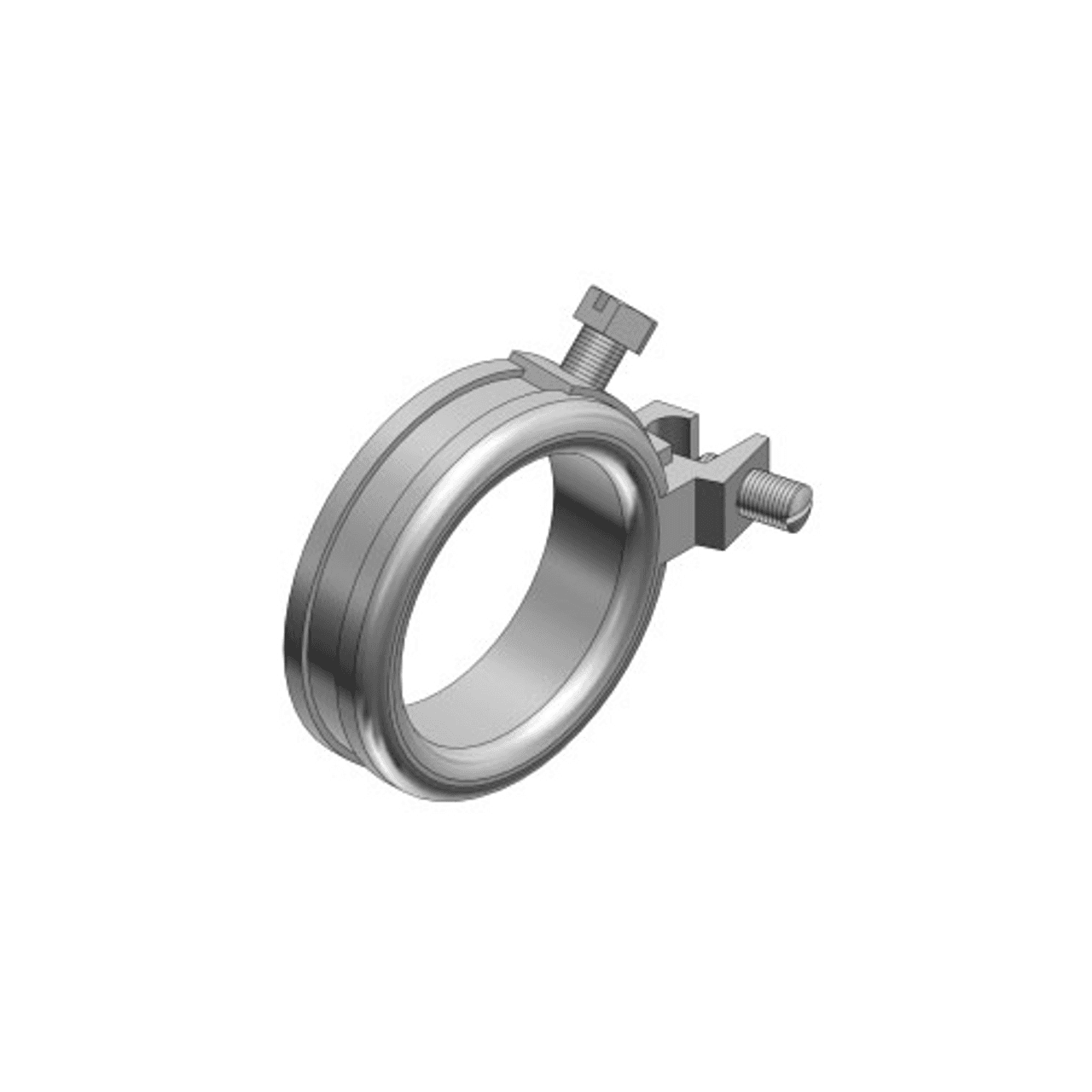 Thomas & Betts BG125-14-20 1-1/4", 14 to 2/0 AWG, Zinc Plated Malleable Iron, Stainless Steel Screw, Nylon Insulated Throat, Threadless Thomas & Betts BG125-14-20 1-1/4", 14 to 2/0 AWG, Zinc Plated Malleable Iron, Stainless Steel Screw, Nylon Insulated Throat, Threadless
