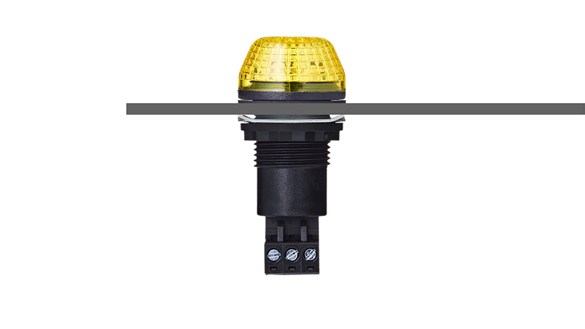 Sprecher + Schuh 800107310 Sprecher + Schuh 800107310 - IBS M22 panel mount LED steady/flashing beacon 110-120 V AC yellow, grey Sprecher + Schuh 800107310 Sprecher + Schuh 800107310 - IBS M22 panel mount LED steady/flashing beacon 110-120 V AC yellow, grey