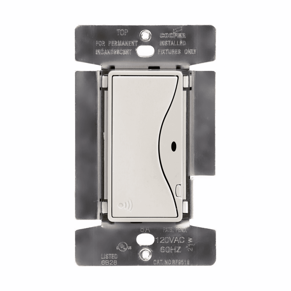 Eaton RF9518DS RF9518DS Eaton - Eaton Z-Wave designer switch, Power Failure Memory, 8A, 120V, Desert sand, 60 Hz, Incandescent, Single-pole, Three or four-way, Multi-location, 60W minimum load Eaton RF9518DS RF9518DS Eaton - Eaton Z-Wave designer switch, Power Failure Memory, 8A, 120V, Desert sand, 60 Hz, Incandescent, Single-pole, Three or four-way, Multi-location, 60W minimum load