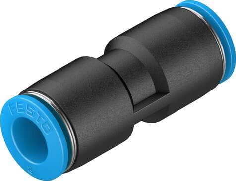 Festo 153033 push-in connector QS-8 Size: Standard, Nominal size: 5 mm, Assembly position: Any, Container size: 10, Design structure: Push/pull principle Festo 153033 push-in connector QS-8 Size: Standard, Nominal size: 5 mm, Assembly position: Any, Container size: 10, Design structure: Push/pull principle