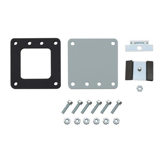 Hoffman F126LP Closure Plate, 12.00x6.00, Gray, Steel Hoffman F126LP Closure Plate, 12.00x6.00, Gray, Steel