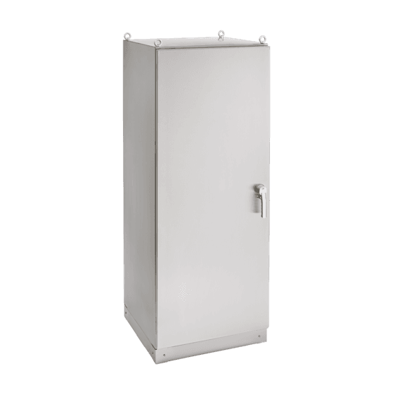Hoffman FS201284DSP0 FS66S Freestand, 304 SS, Dual Access, 3 Pt Latch, 4X, 2078x1216x812mm, 14g Hoffman FS201284DSP0 FS66S Freestand, 304 SS, Dual Access, 3 Pt Latch, 4X, 2078x1216x812mm, 14g