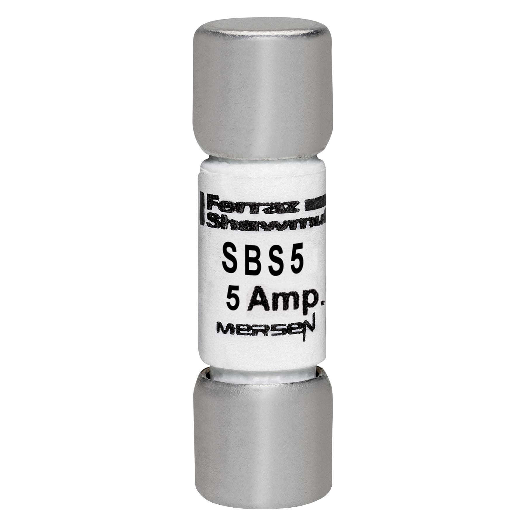 Mersen SBS5 SBS5 Mersen - Fuse SBS - Midget - Fast-Acting 600VAC 5A Ferrule Mersen SBS5 SBS5 Mersen - Fuse SBS - Midget - Fast-Acting 600VAC 5A Ferrule