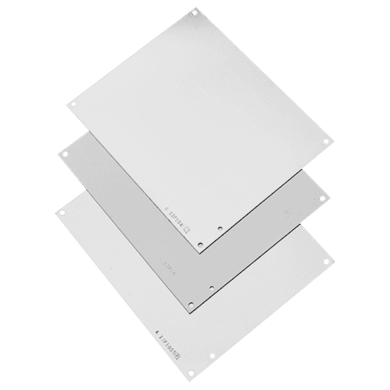 Hoffman A6P4 Panels for Junction Box, fits 6x4, White, Steel Hoffman A6P4 Panels for Junction Box, fits 6x4, White, Steel