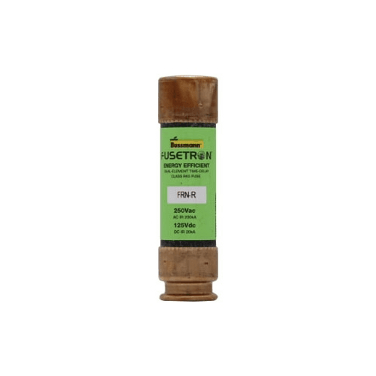 Cooper Bussmann FRN-R-45 FRN-R-45 Cooper Bussmann - Eaton Bussmann series FRN-R fuse, 45 A, Dual, Class RK5, Non-indicating, Ferrule end x ferrule end, 10 sec at 500%, 200 kAIC at 250 V,20 kAIC at 125 Vdc, Standard, 250 V, 125 Vdc Cooper Bussmann FRN-R-45 FRN-R-45 Cooper Bussmann - Eaton Bussmann series FRN-R fuse, 45 A, Dual, Class RK5, Non-indicating, Ferrule end x ferrule end, 10 sec at 500%, 200 kAIC at 250 V,20 kAIC at 125 Vdc, Standard, 250 V, 125 Vdc