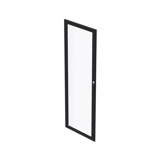Hoffman PDWG207B ProLine V/D and Server Cabinet Door, fits 2000x700mm, Black, Steel, Window Hoffman PDWG207B ProLine V/D and Server Cabinet Door, fits 2000x700mm, Black, Steel, Window