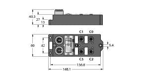 FDNQ-CSG44-T Part Image. Manufactured by Turck.