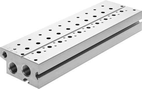 Festo 8026293 manifold block VABM-B10-25E-N12-7-P3 Grid dimension: 27,5 mm, Assembly position: Any, Max. number of valve positions: 7, Corrosion resistance classification CRC: 2 - Moderate corrosion stress, Product weight: 1896 g Festo 8026293 manifold block VABM-B10-25E-N12-7-P3 Grid dimension: 27,5 mm, Assembly position: Any, Max. number of valve positions: 7, Corrosion resistance classification CRC: 2 - Moderate corrosion stress, Product weight: 1896 g