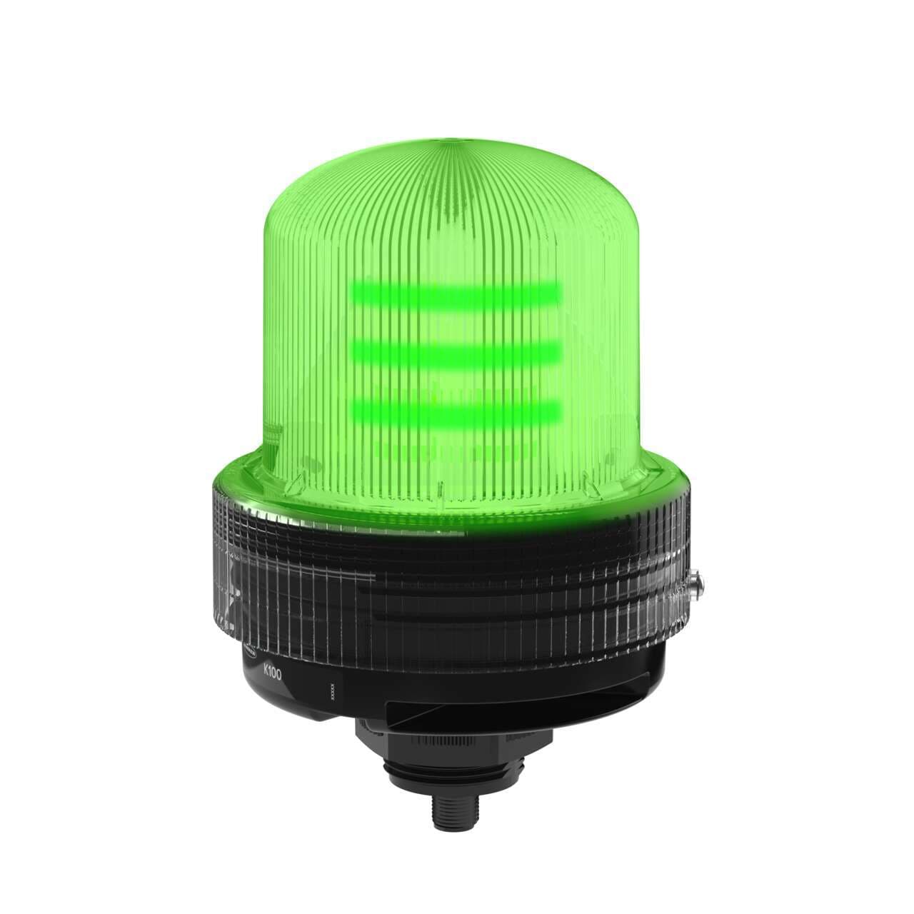 Banner K100B-BLZGAQ Banner K100B-BLZGAQ - K100 Basic Daylight Visible Beacon: 1-Color Indicator; 100-240 V ac; Polycarbonate; IP66; Green; Audible; 5-pin Micro Integral QD Banner K100B-BLZGAQ Banner K100B-BLZGAQ - K100 Basic Daylight Visible Beacon: 1-Color Indicator; 100-240 V ac; Polycarbonate; IP66; Green; Audible; 5-pin Micro Integral QD