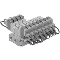 SMC SS5YJ3-32P-08-N3T SS5YJ3, 3000 Series, Bar Stock Manifold, Flat Ribbon Cable SMC SS5YJ3-32P-08-N3T SS5YJ3, 3000 Series, Bar Stock Manifold, Flat Ribbon Cable