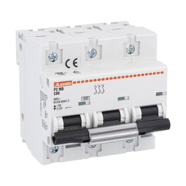 P2MB3PC125 Part Image. Manufactured by Lovato Electric.