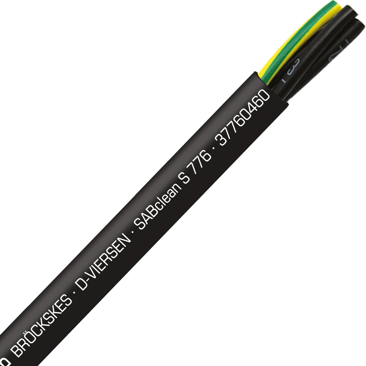 SAB 37760460 SABclean S 776 - 10 AWG/4c, continuous flex control cable, CE, RoHS SAB 37760460 SABclean S 776 - 10 AWG/4c, continuous flex control cable, CE, RoHS