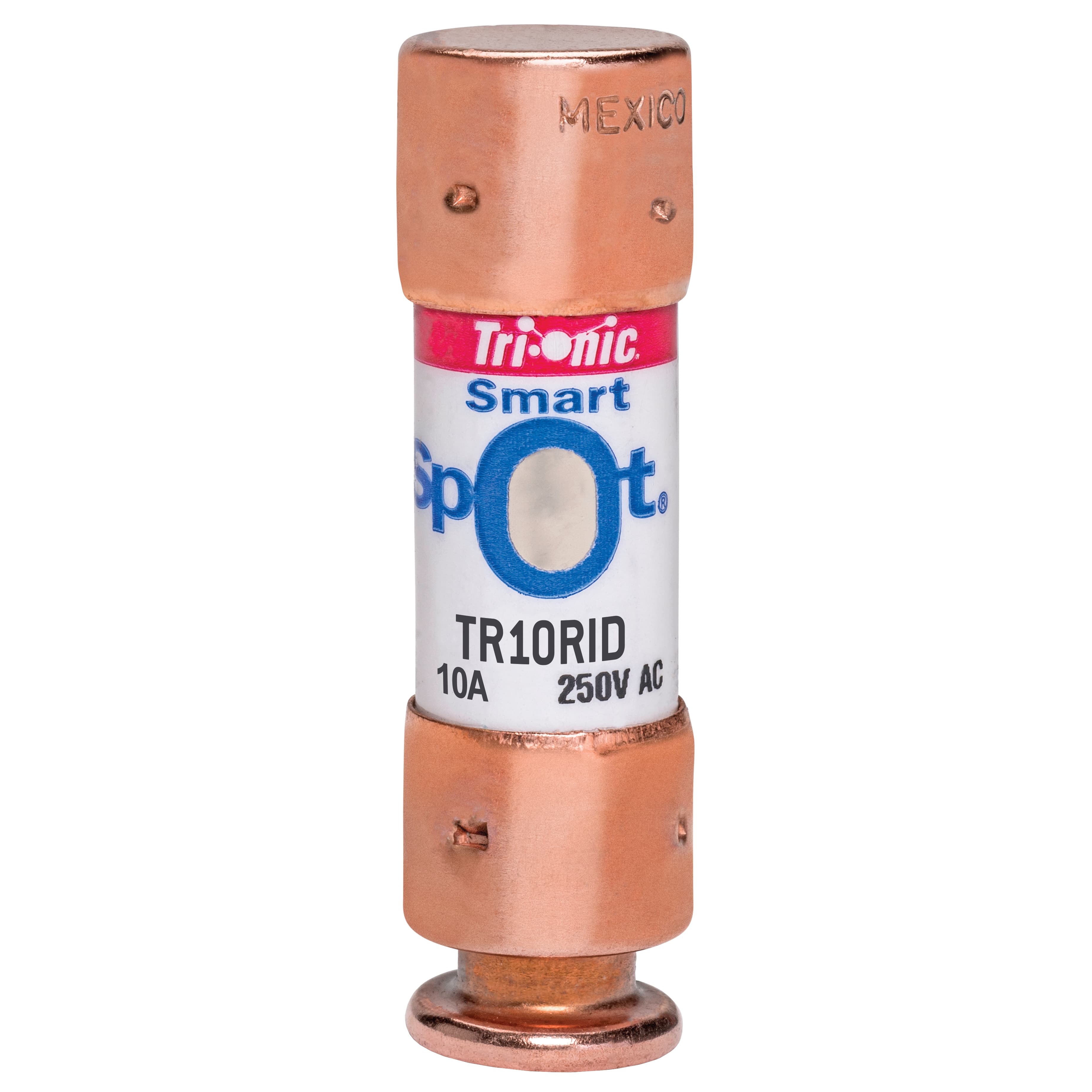 Mersen TR10RID TR10RID Mersen - Fuse TR-R - Class RK5 - Time-Delay 250VAC 160VDC 10A Ferrule SmartSpot® Tri-Onic® Mersen TR10RID TR10RID Mersen - Fuse TR-R - Class RK5 - Time-Delay 250VAC 160VDC 10A Ferrule SmartSpot® Tri-Onic®