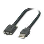 Phoenix Contact 2908217 Used for communication between an industrial PC and Phoenix Contact devices with USB-Mini-B connection. Phoenix Contact 2908217 Used for communication between an industrial PC and Phoenix Contact devices with USB-Mini-B connection.