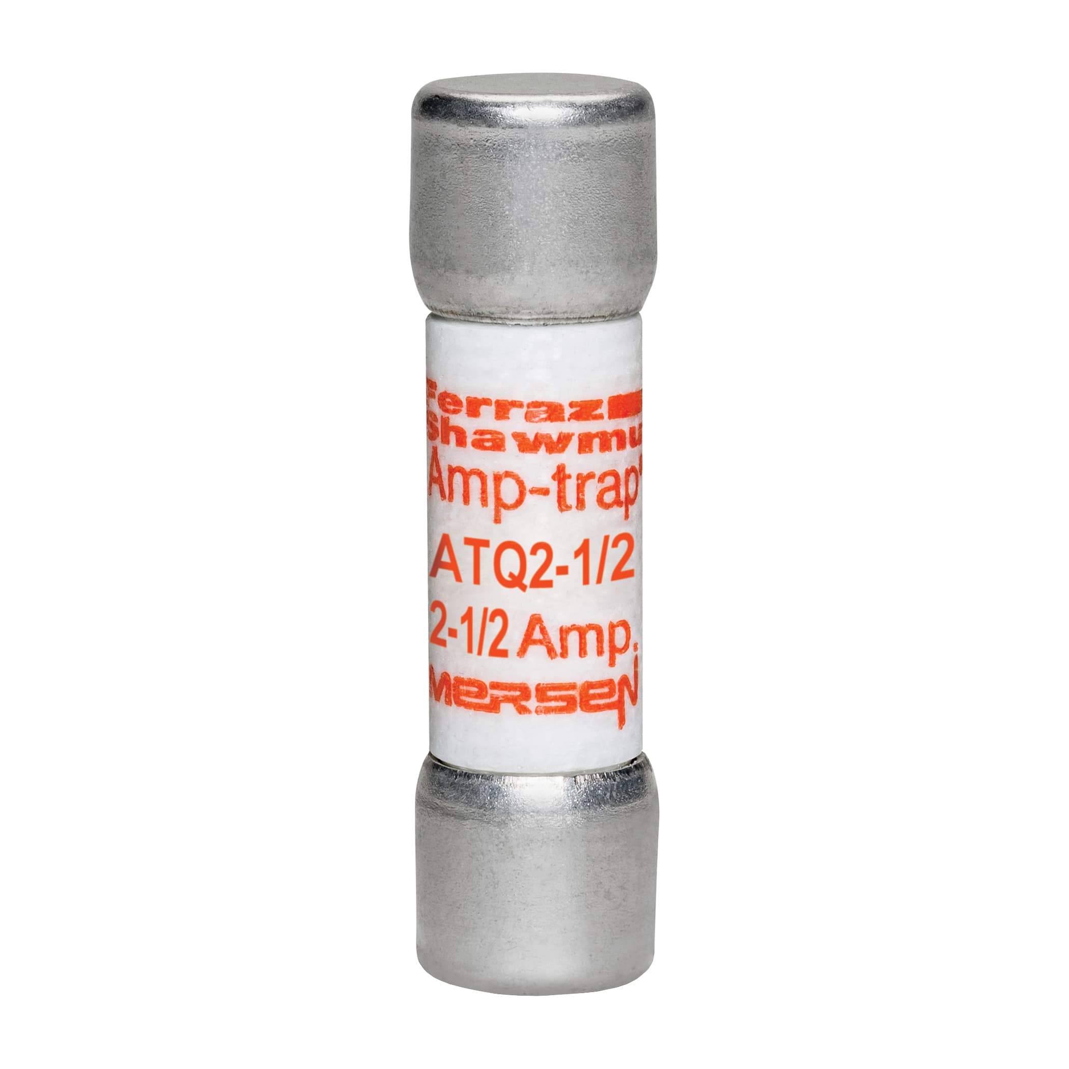 Mersen ATQ2-1/2 ATQ2-1/2 Mersen - Fuse ATQ - Midget - Time-Delay 500VAC 2.5A Ferrule Amp-Trap® Mersen ATQ2-1/2 ATQ2-1/2 Mersen - Fuse ATQ - Midget - Time-Delay 500VAC 2.5A Ferrule Amp-Trap®
