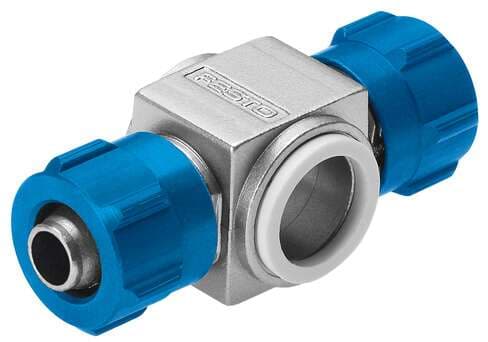 Festo 6285 ring piece TK-1/8-PK-6-KU With 2 sealing rings. Operating pressure complete temperature range: 0 - 10 bar, Maritime classification: see certificate, Pneumatic connection, port 2: for barbed connector internal diameter 6 mm with nut, Materials note: (* Fr Festo 6285 ring piece TK-1/8-PK-6-KU With 2 sealing rings. Operating pressure complete temperature range: 0 - 10 bar, Maritime classification: see certificate, Pneumatic connection, port 2: for barbed connector internal diameter 6 mm with nut, Materials note: (* Fr