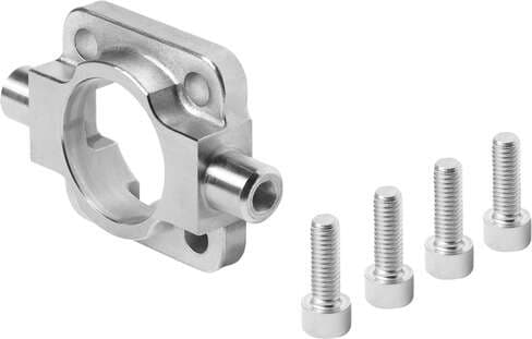 Festo 161856 trunnion flange CRZNG-80 Size: 80, Based on the standard: ISO 15552, Corrosion resistance classification CRC: 4 - Very high corrosion stress, Ambient temperature: -40 - 150 °C, Product weight: 1296 g Festo 161856 trunnion flange CRZNG-80 Size: 80, Based on the standard: ISO 15552, Corrosion resistance classification CRC: 4 - Very high corrosion stress, Ambient temperature: -40 - 150 °C, Product weight: 1296 g