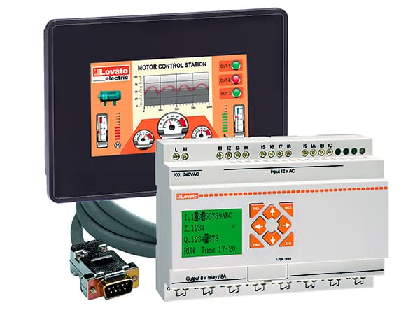 Lovato Electric LRDKITHMIA04 LRDKITHMIA04 Lovato - Kit LRD20RD024P1 + cable + HMI 4.3" Lovato Electric LRDKITHMIA04 LRDKITHMIA04 Lovato - Kit LRD20RD024P1 + cable + HMI 4.3"