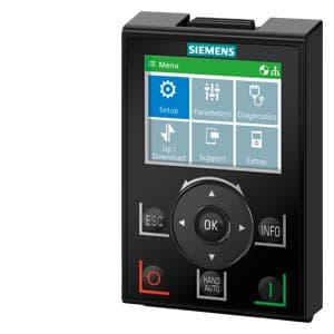 Siemens 6SL3255-0AA00-4JA2 SINAMICS G Intelligent Operator Panel IOP-2 for SINAMICS G120, G120P G110M, G110D, G120D, G120C ET 200PRO FC-2 Language settings: German, English, French Italian, Spanish Portuguese, Dutch Swedish, Russian Czech, Polish Turkish, Finnish Chinese (simplifie Siemens 6SL3255-0AA00-4JA2 SINAMICS G Intelligent Operator Panel IOP-2 for SINAMICS G120, G120P G110M, G110D, G120D, G120C ET 200PRO FC-2 Language settings: German, English, French Italian, Spanish Portuguese, Dutch Swedish, Russian Czech, Polish Turkish, Finnish Chinese (simplifie