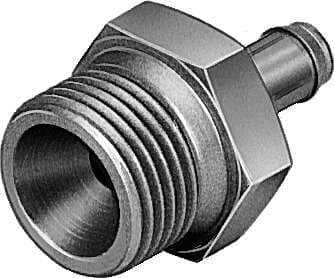 Festo 30985 barbed fitting CRCN-M5-PK-2 Corrosion resistant, with sealing ring, for plastic tubing PAN, PUN, PL, PP, PU. Nominal size: 1,5 mm, Type of seal on screw-in stud: Sealing ring, Container size: 10, Operating pressure complete temperature range: -0,95 - 10 Festo 30985 barbed fitting CRCN-M5-PK-2 Corrosion resistant, with sealing ring, for plastic tubing PAN, PUN, PL, PP, PU. Nominal size: 1,5 mm, Type of seal on screw-in stud: Sealing ring, Container size: 10, Operating pressure complete temperature range: -0,95 - 10