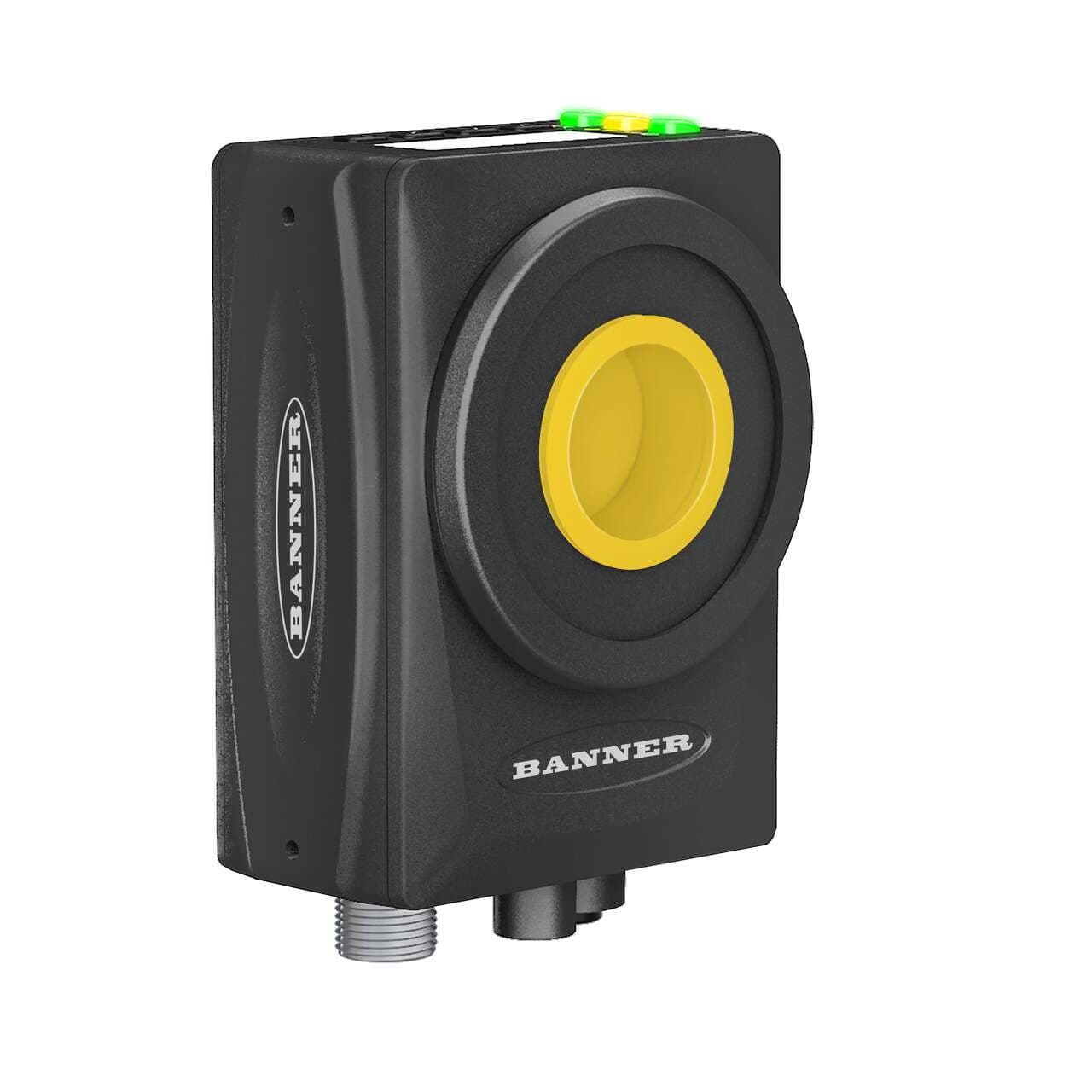 Banner VE201G1C VE Series Smart Camera with Vision + ID; Pixels: 1280 x 1024; I/O: 6 Optically Isolated; Requires 1 MQDC2S-12XX and 1 STP-M12-8XX Cable; and 1 C-mount Lens Banner VE201G1C VE Series Smart Camera with Vision + ID; Pixels: 1280 x 1024; I/O: 6 Optically Isolated; Requires 1 MQDC2S-12XX and 1 STP-M12-8XX Cable; and 1 C-mount Lens