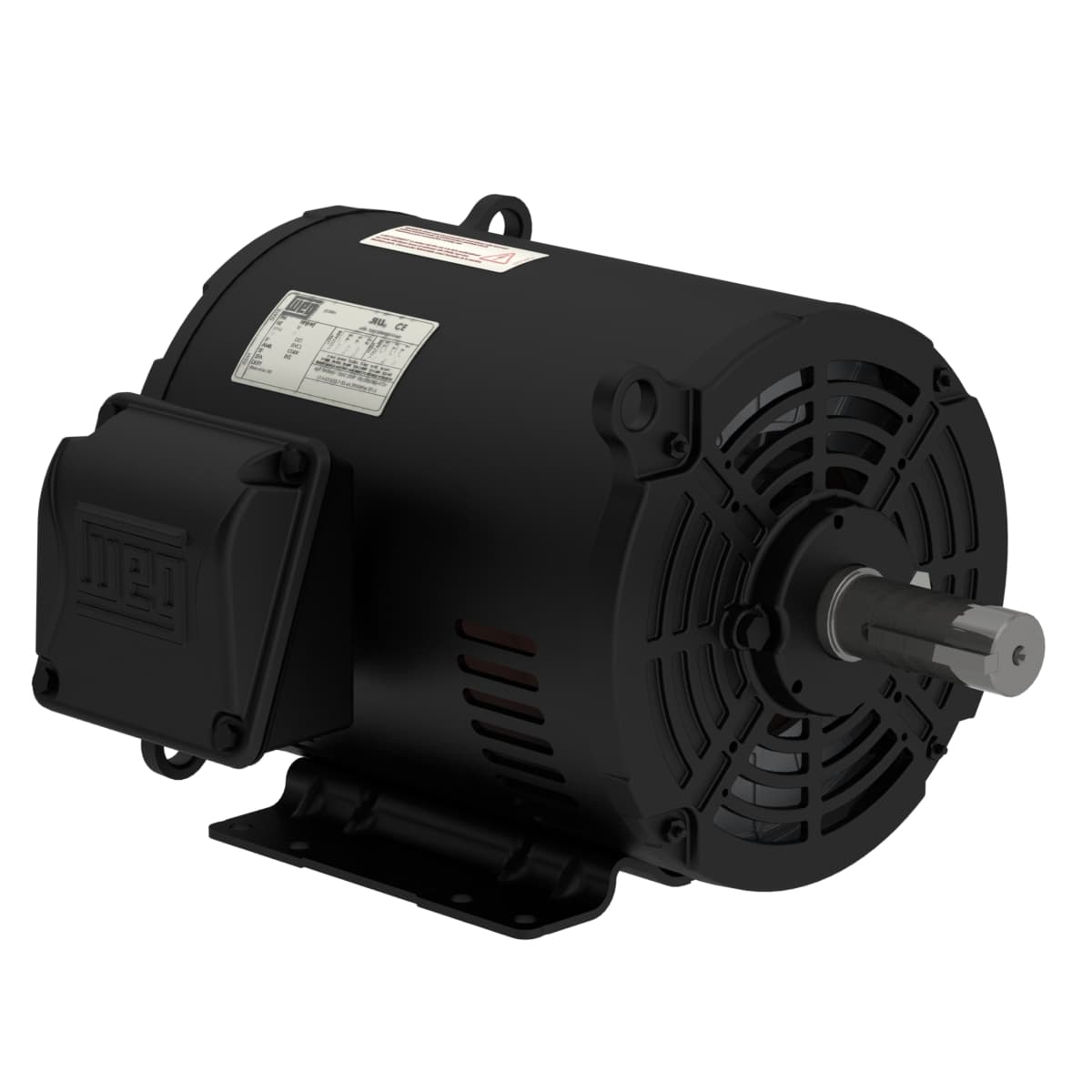 WEG 00736OT3E184T-S Rolled Steel NEMA Premium Efficiency 7.5 HP 2P 182/4T 3Ph 230/460//190-220/380-415 V 60 Hz IC01 - ODP - Foot-mounted WEG 00736OT3E184T-S Rolled Steel NEMA Premium Efficiency 7.5 HP 2P 182/4T 3Ph 230/460//190-220/380-415 V 60 Hz IC01 - ODP - Foot-mounted