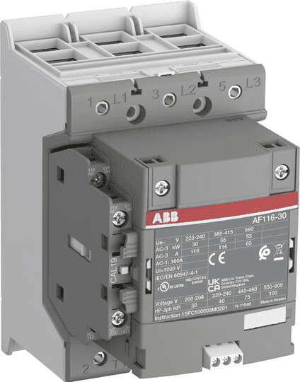 AF116-30-11-31 Part Image. Manufactured by ABB Control.