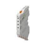 Phoenix Contact 1115658 Four-channel electronic fuse for protecting loads at 12 and 24 V DC in the event of overload and short circuit. Nominal current adjustable from 1 A to 10 A via LED button. For DIN rail installation via the CAPAROC current rails. Phoenix Contact 1115658 Four-channel electronic fuse for protecting loads at 12 and 24 V DC in the event of overload and short circuit. Nominal current adjustable from 1 A to 10 A via LED button. For DIN rail installation via the CAPAROC current rails.