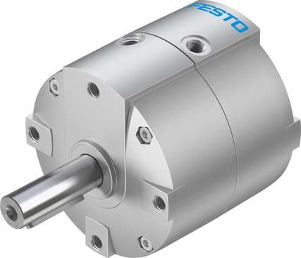 Festo 1845722 semi-rotary drive DRVS-40-90-P Size: 40, Cushioning angle: 0,5 deg, Swivel angle: 0 - 90 deg, Cushioning: P: Flexible cushioning rings/plates at both ends, Assembly position: Any Festo 1845722 semi-rotary drive DRVS-40-90-P Size: 40, Cushioning angle: 0,5 deg, Swivel angle: 0 - 90 deg, Cushioning: P: Flexible cushioning rings/plates at both ends, Assembly position: Any